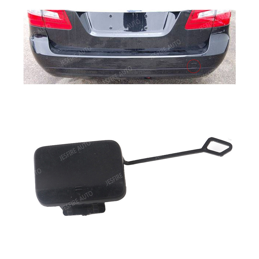 后杠拖车盖后保险杠牵引盖拖车钩盖板适用于奔驰w212e300e350e400