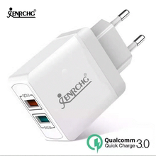 新款歐規充電器QC3.0雙口快充USB手機充電頭 多口充電器龍崗廠家
