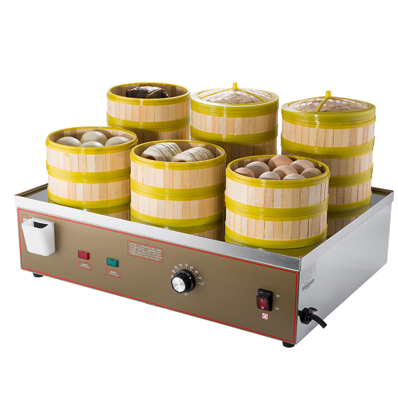 存正蒸包机蒸小笼包馒头饺子早餐加热蒸汽柜电热商用台式蒸包炉