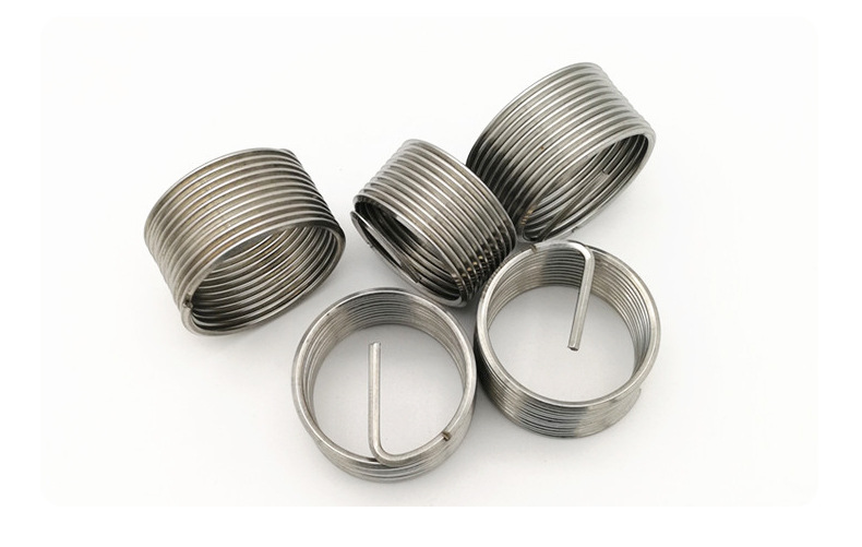 304不锈钢钢丝螺套细牙螺纹钢牙保护套m3.5m5m6m7多规格弹簧牙套