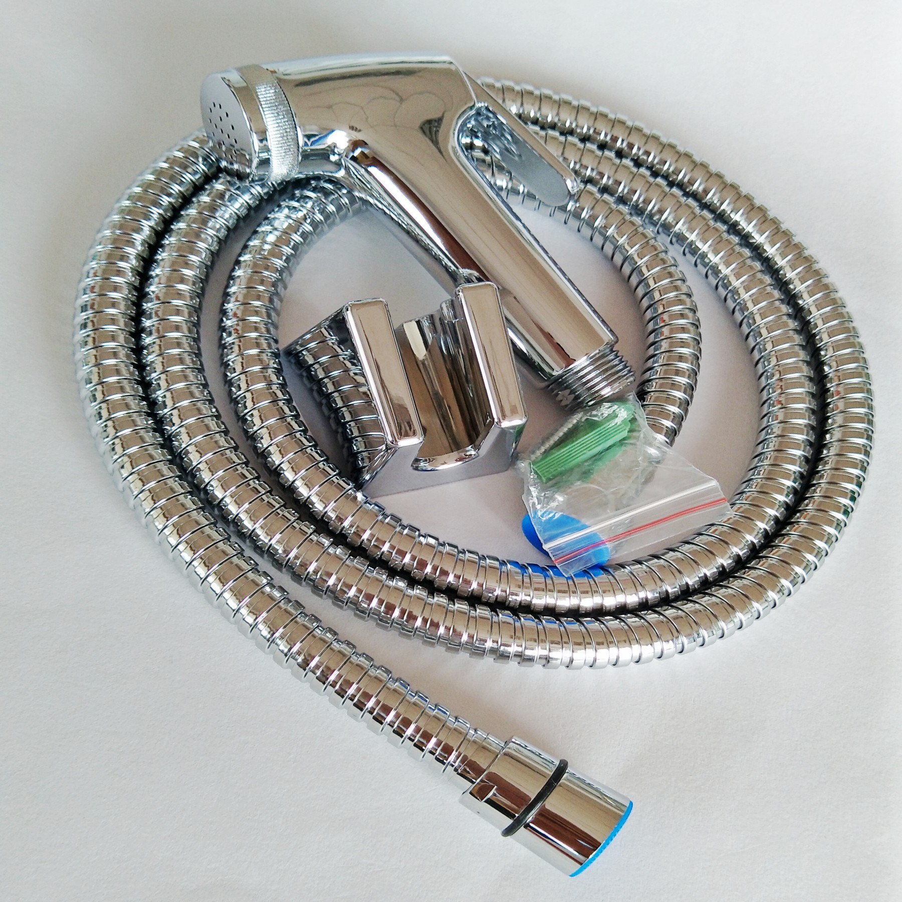 浴室花洒软管妇洗器花洒管不锈钢软管喷枪连接管可订制