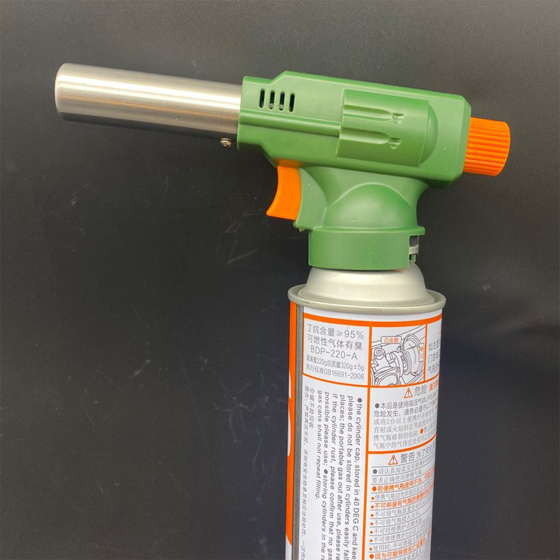 云鹤图瓦斯丁烷气卡式喷火枪可倒置使用喷枪焊枪户外烧烤厨房烘焙