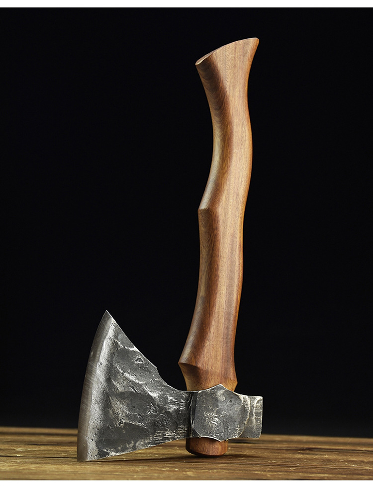 龙泉市龙虎刀剑斧劈柴神器斧家用农村锻打斧头砍柴砍树木工户外斧