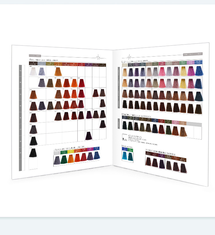 叶舒染膏发廊专用染发膏微潮色单支染色膏理发店无氨味染膏批发