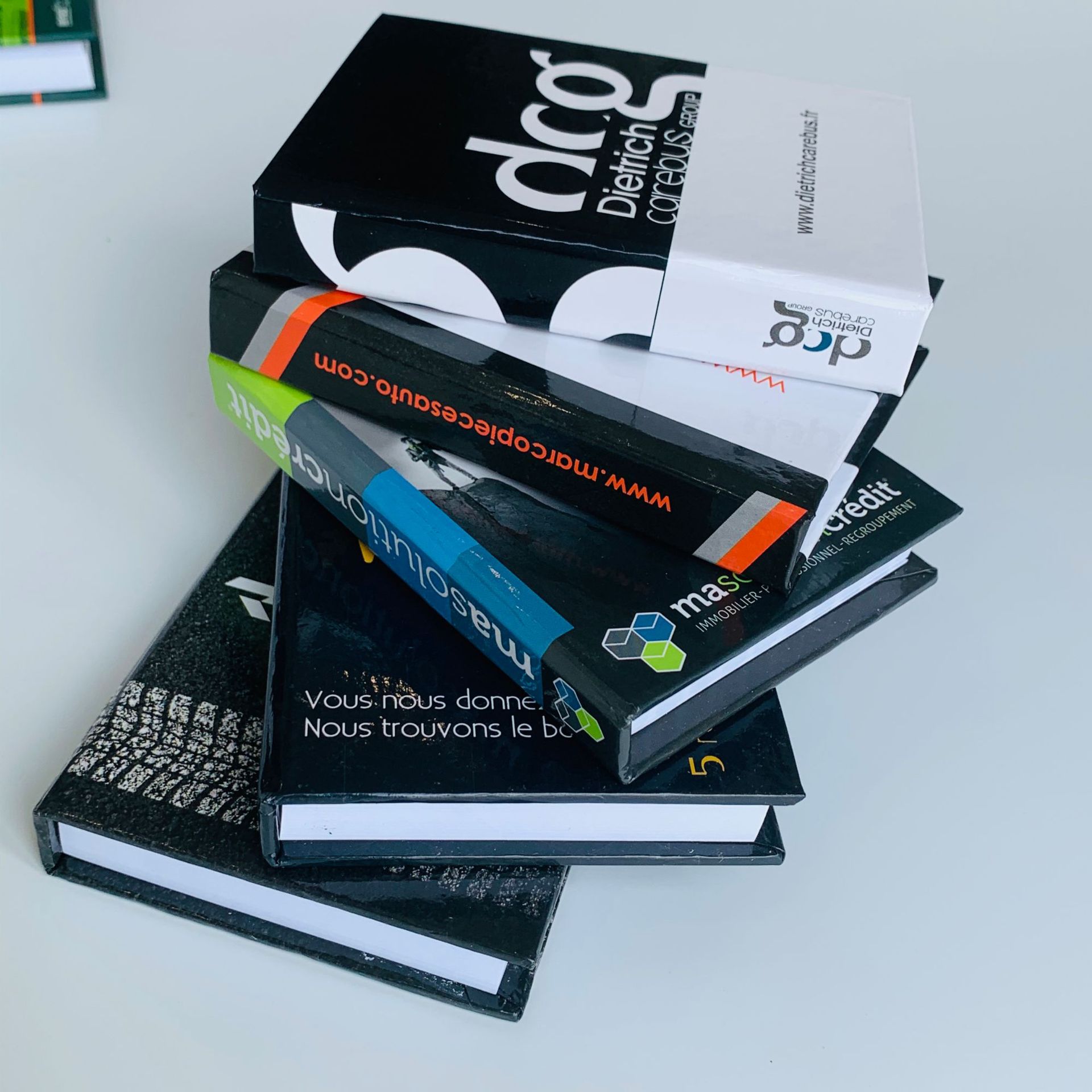 组合便利贴彩色封面n次贴便签纸印刷logo展会广告办公创意记事本