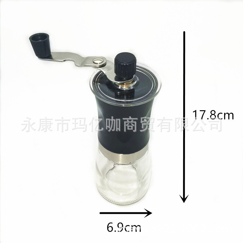 Cross-Border Hot Hand Coffee Grinder Mill Stainless Steel 304 Coffee Machine Portable Coffee Grinder Factory Direct Sales Wholesale