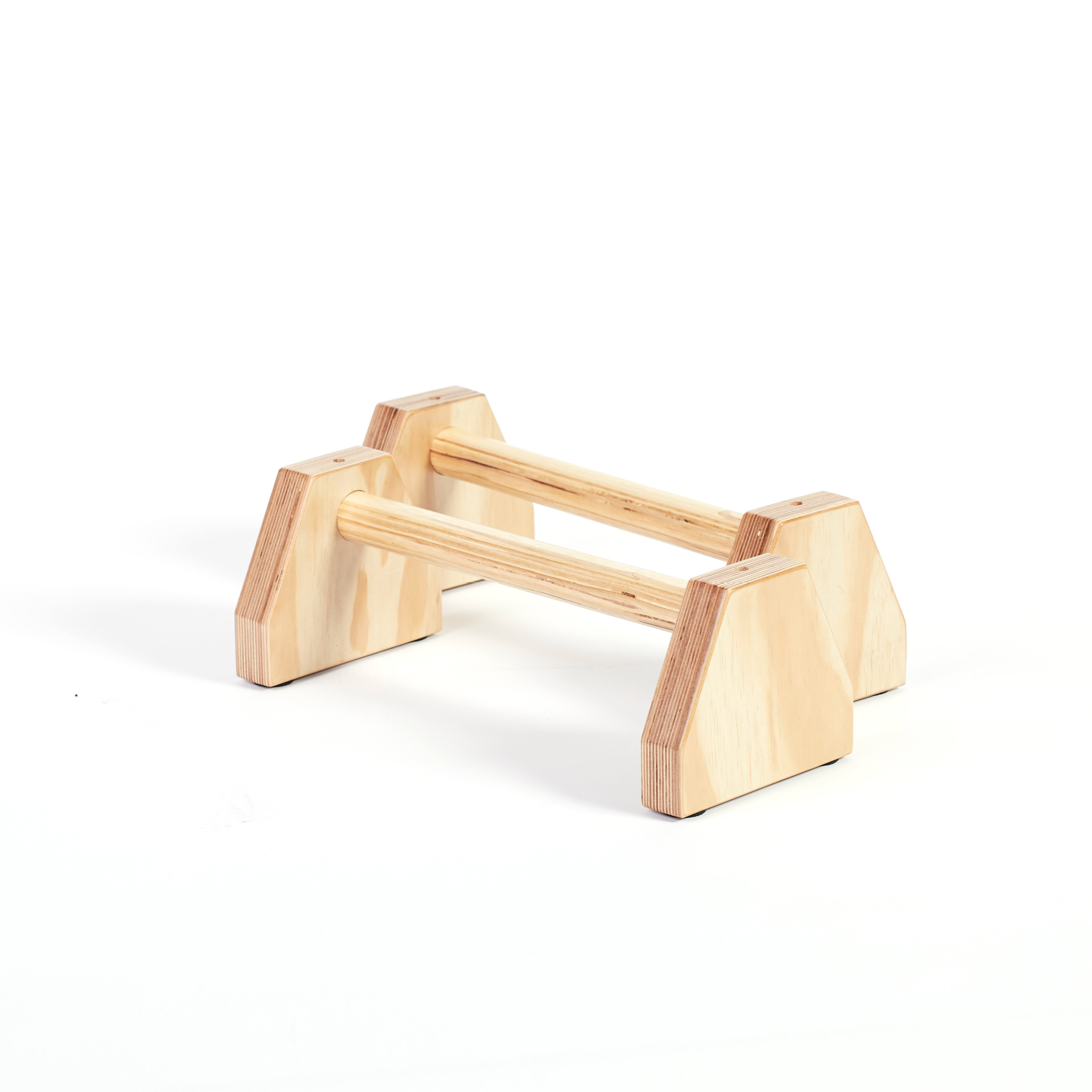 木质俯卧撑架街头健身俯卧撑支架 木质单双杠倒立架练习 木制俯卧