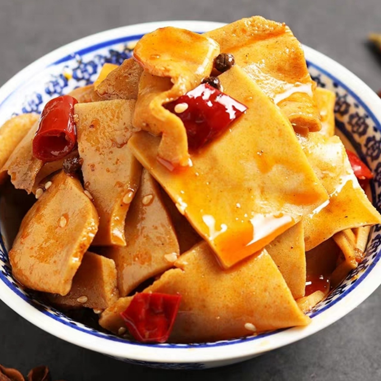 麻辣豆腐香辣千叶豆腐玉婆豆腐四川小吃ktv小吃开袋整箱即食-阿里巴巴