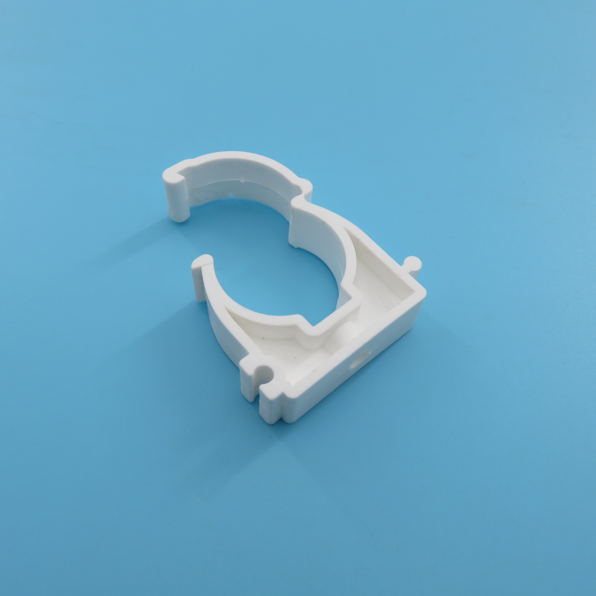 ppr塑料带脚管卡全扣卡固定卡水管配件带脚紧固件 带钉变卡