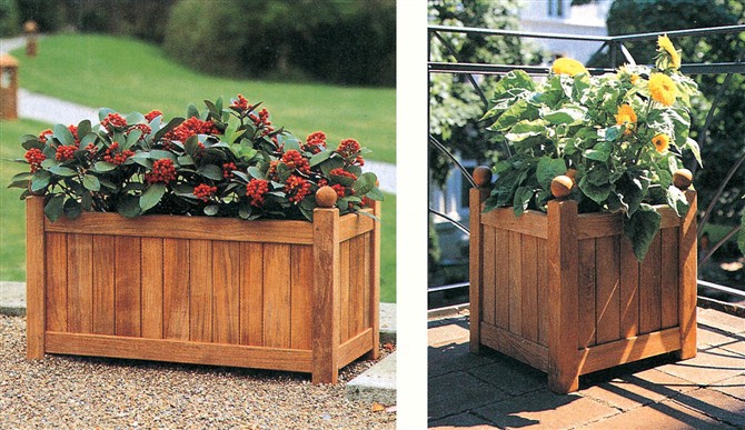 户外防腐木花箱 定做实木花盆 特大花箱 绿化花坛树箱 园林种植箱