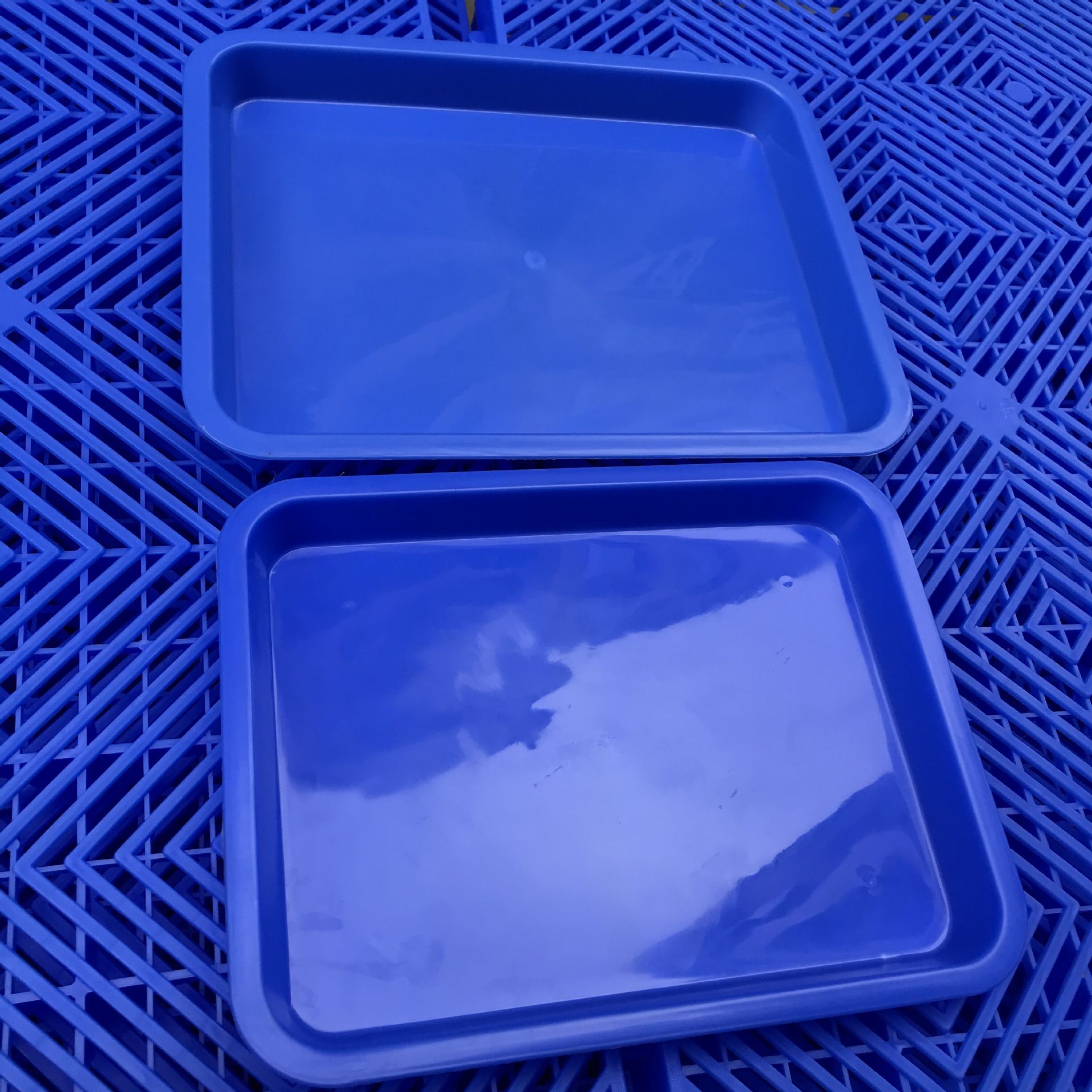 现货供应塑料方盘塑料长方形胶盘长方形塑料托盘工具零件方盘