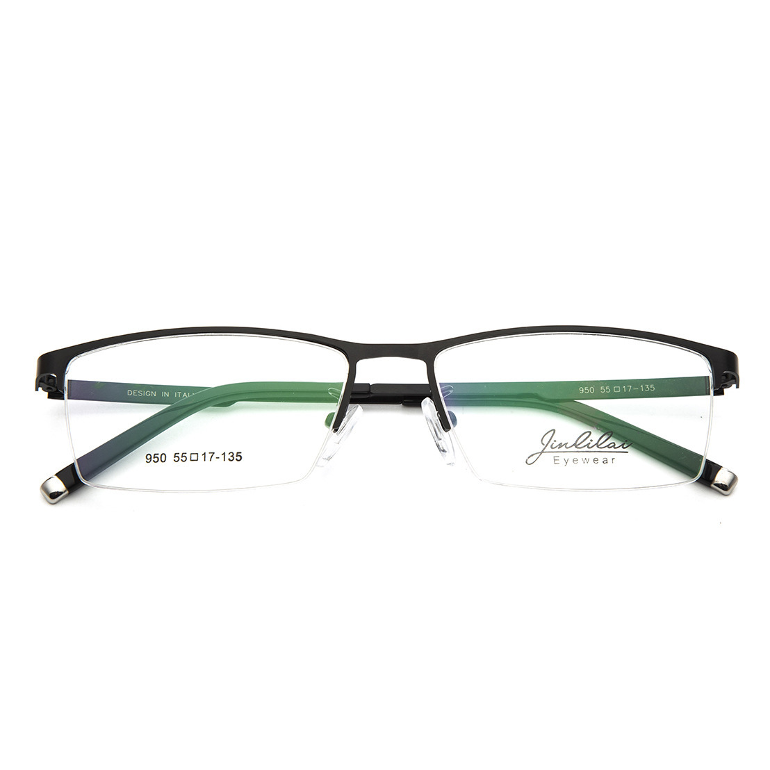 批发男士近视眼镜框方框钢板眼镜架防蓝光商务光学镜架