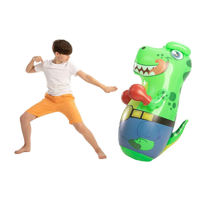 充气恐龙不倒翁儿童玩具充气宣泄人拳击不倒翁充气动物不倒翁定制