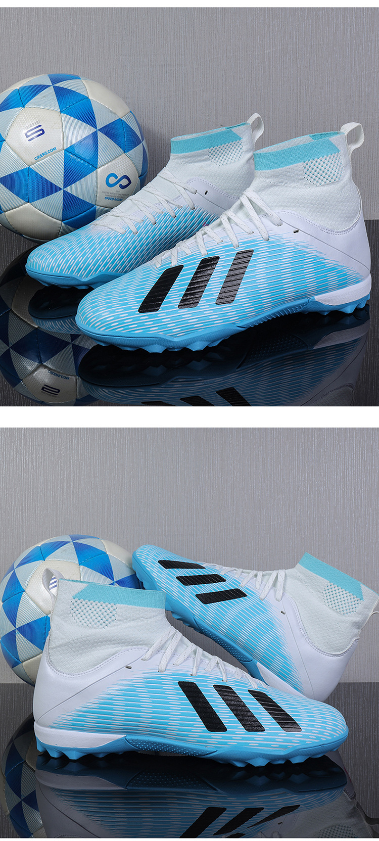 梅西x19足球鞋碎钉人工草男女成人ag长钉训练比赛学生猎鹰训练鞋