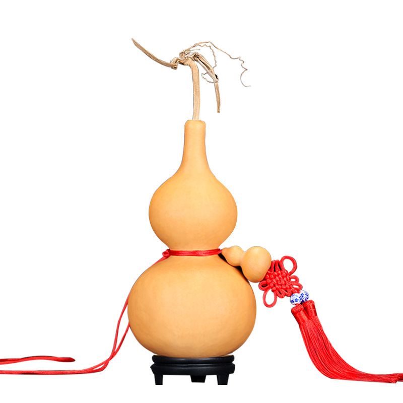 天然大中小葫芦带龙头招挂件家居镇宅收煞客厅卧室摆件文玩手捻