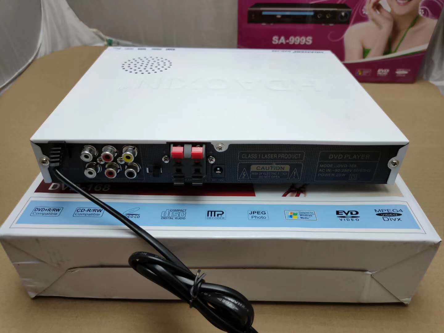 批发家用高清双喇叭功放dvd影碟机儿童老人看戏电视vcd evd播放机