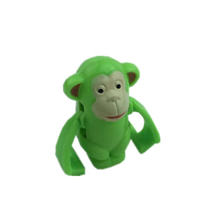 地摊热卖上链翻摇摆猴子发条趣味儿童益智玩具幼儿园六一开学礼品