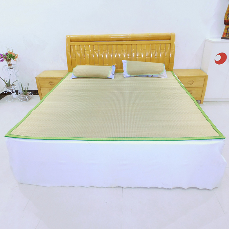 批发兰草席长草编制加密加厚直筒草席床席 草席凉席