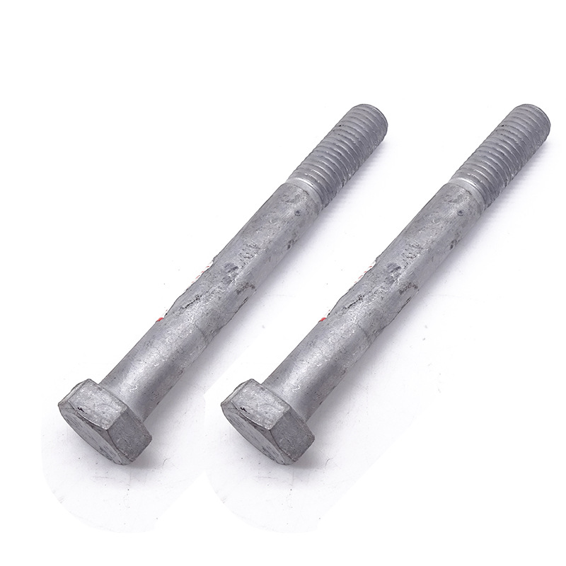 现货批发热镀锌 外六角螺栓螺丝 热镀锌螺栓螺丝 六角头螺栓