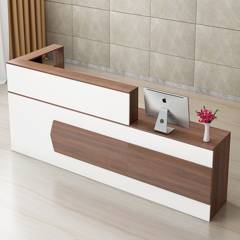 公司前台接待台商场导购台商务柜台美容院前台桌接待台吧台收银台