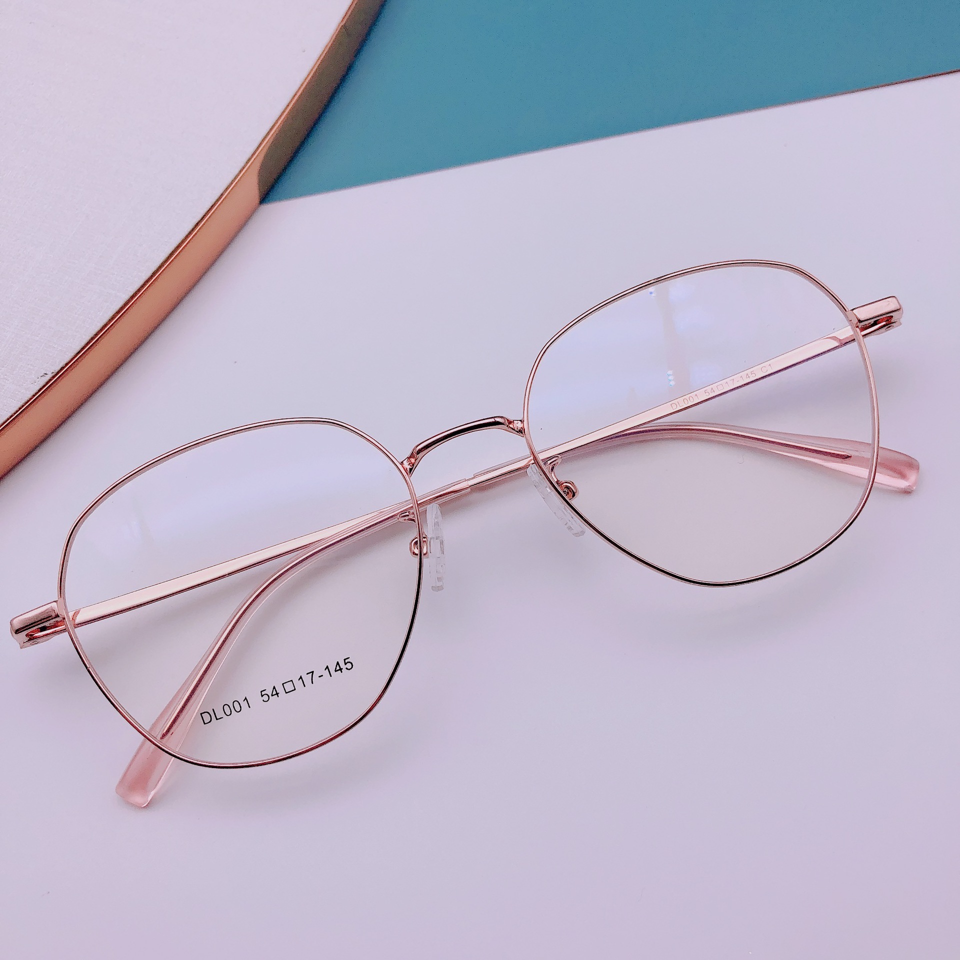 2020年新款复古防蓝光金属眼镜框平光镜男女网红小清新近视眼镜架