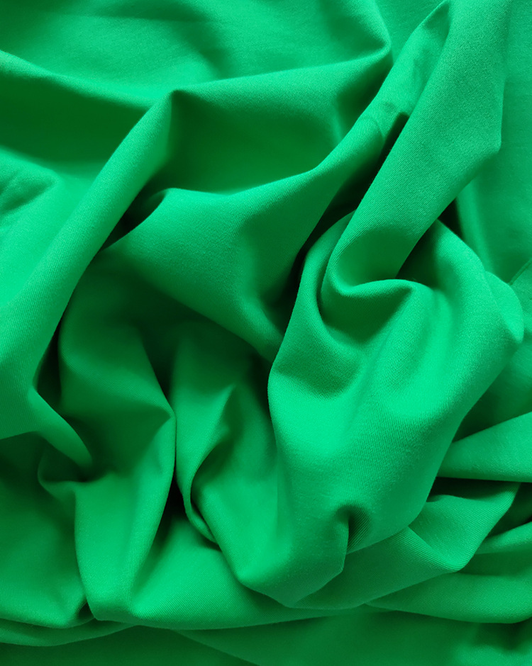 现货高档t恤丝光棉面料 230g汗布布料60s长绒棉丝光双面 厂家直销