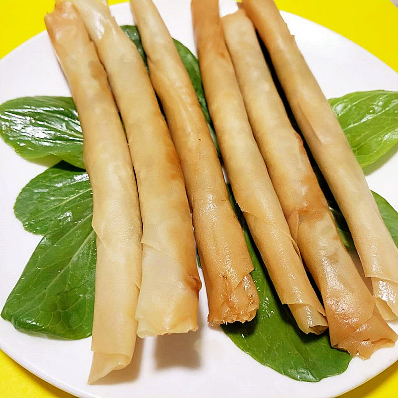 国味缘脆皮香葱鳕鱼卷350克*20包油炸海鲜小吃早餐夜宵方便食材