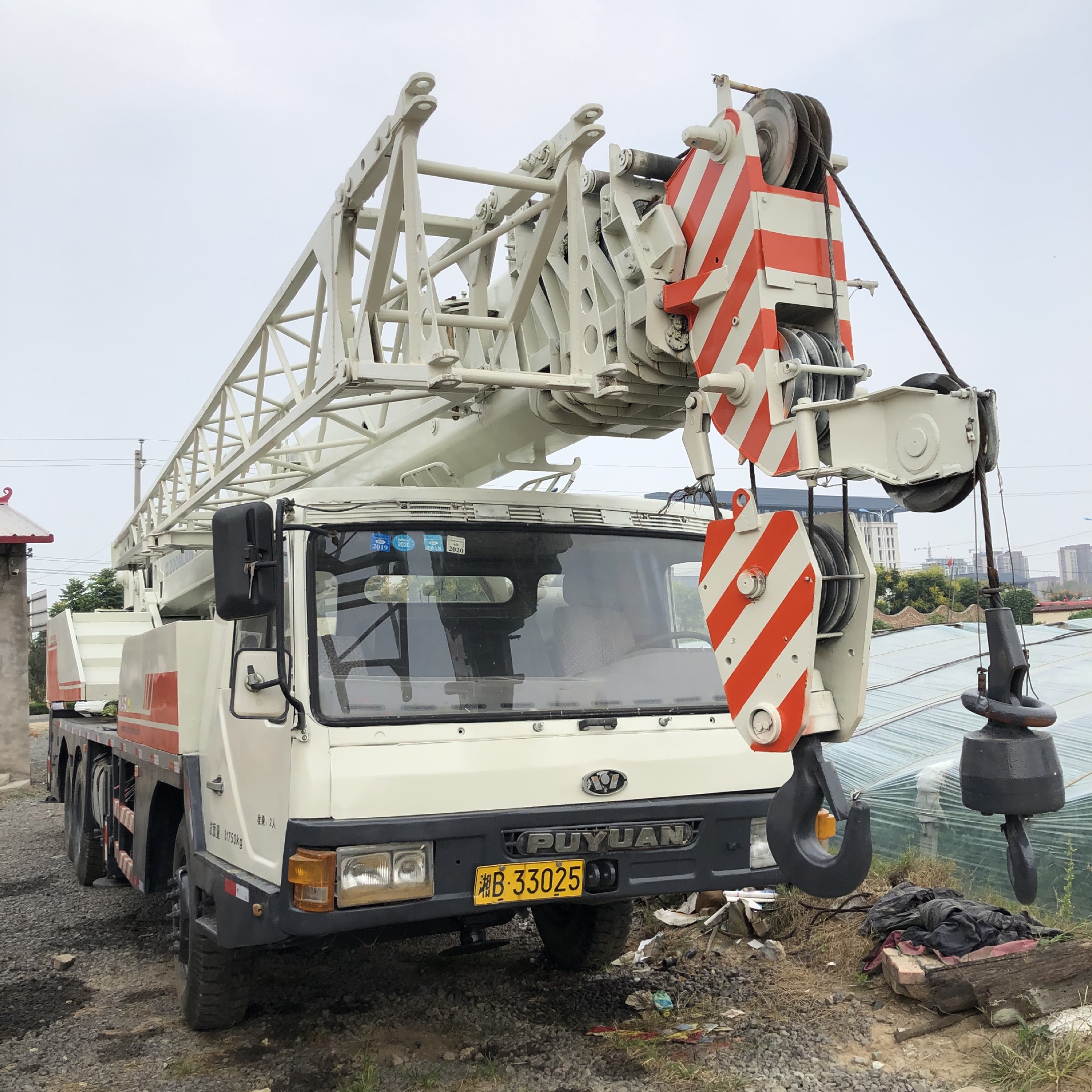 出售二手中联qy25h汽车吊25吨五节臂