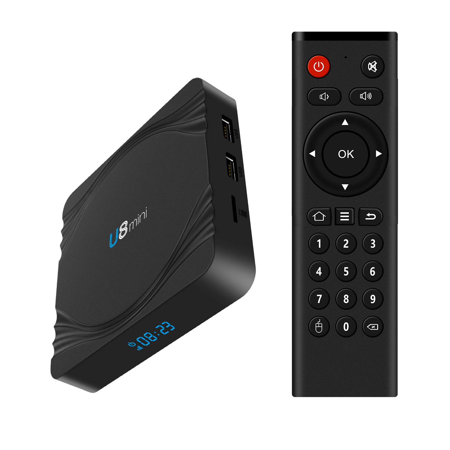 新款安卓盒子s905w2 16g电视盒子ott tv box4k高清外贸网络机顶盒