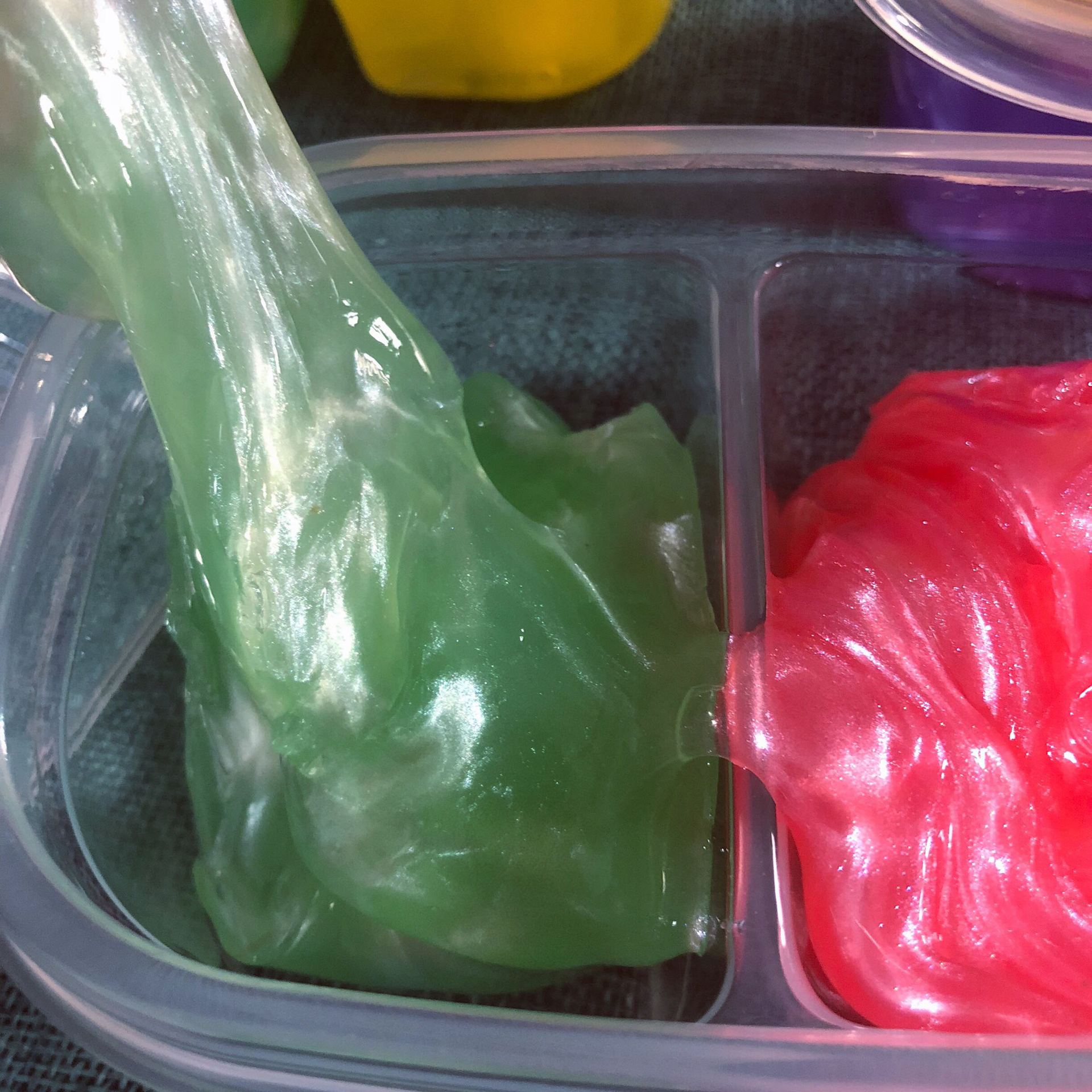 厂家直销高透网红起泡胶diy手工泥单色单盒越玩越大解压泥水晶泥