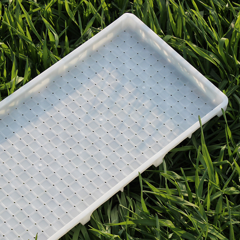 供应白色加厚9寸机插硬盘秧盘 水稻育秧盘育苗盘 插秧机秧盘