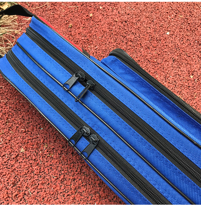 钓鱼包鱼竿包1.25米双层杆包台钓硬壳竿包手竿包厂家批发