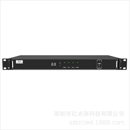 卡莱特二合一处理器x2s带载130万点led全彩显示屏通用