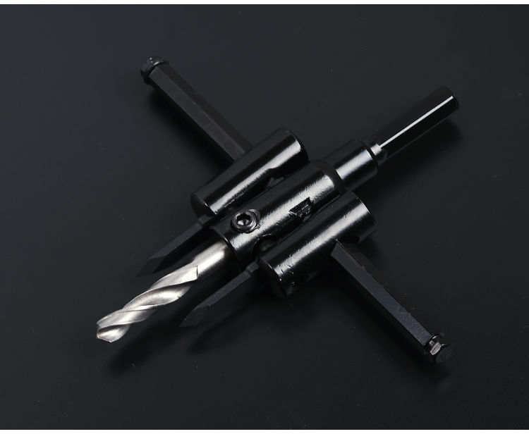 飞机型木工可调节扩孔钻快速钻大小可调钻头刀片音响开孔器自在锥