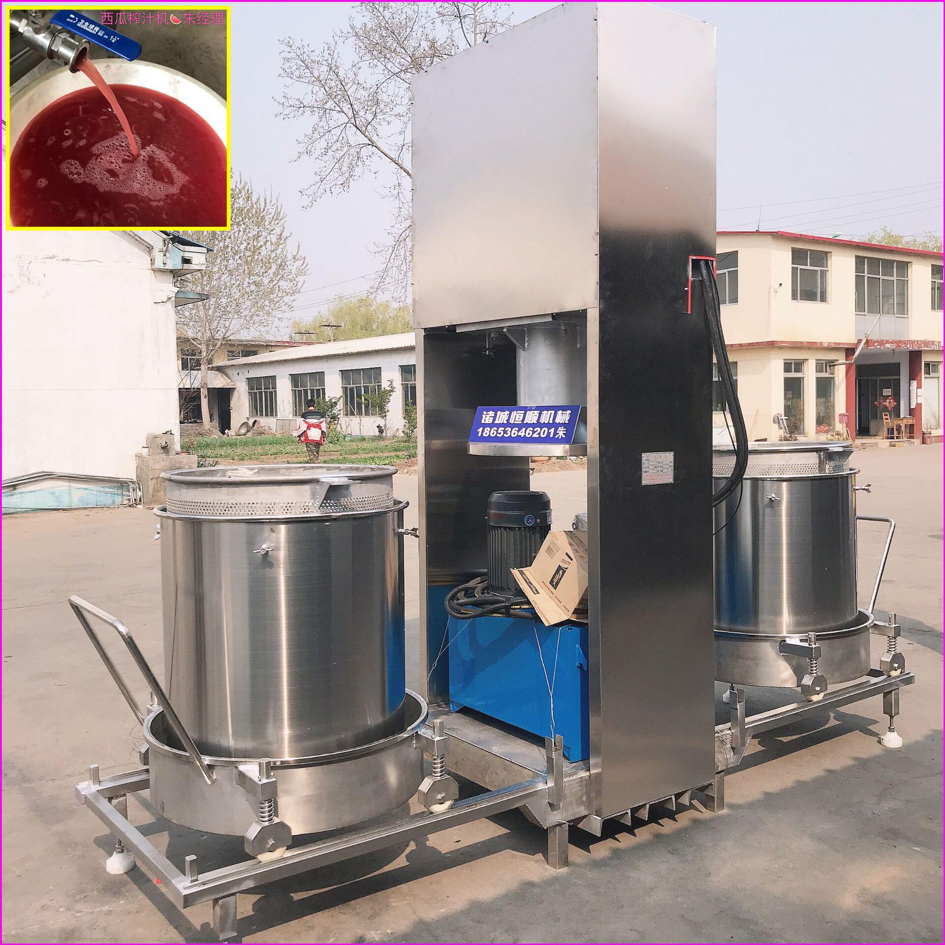 植物纤维酵素汁过滤榨汁压榨机 红酒曲酒米压榨酒糟脱水机