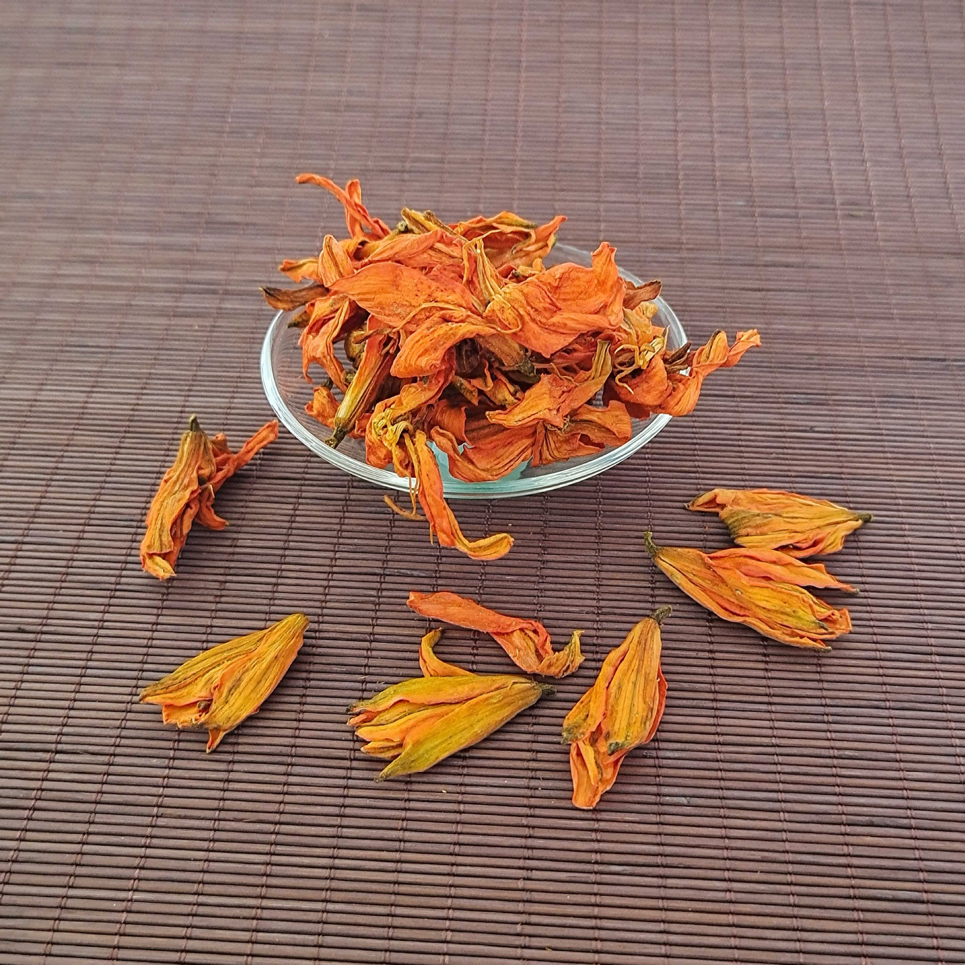 百合花散装批发 干百合花产地直供百合花干花 菊之意花草茶供应