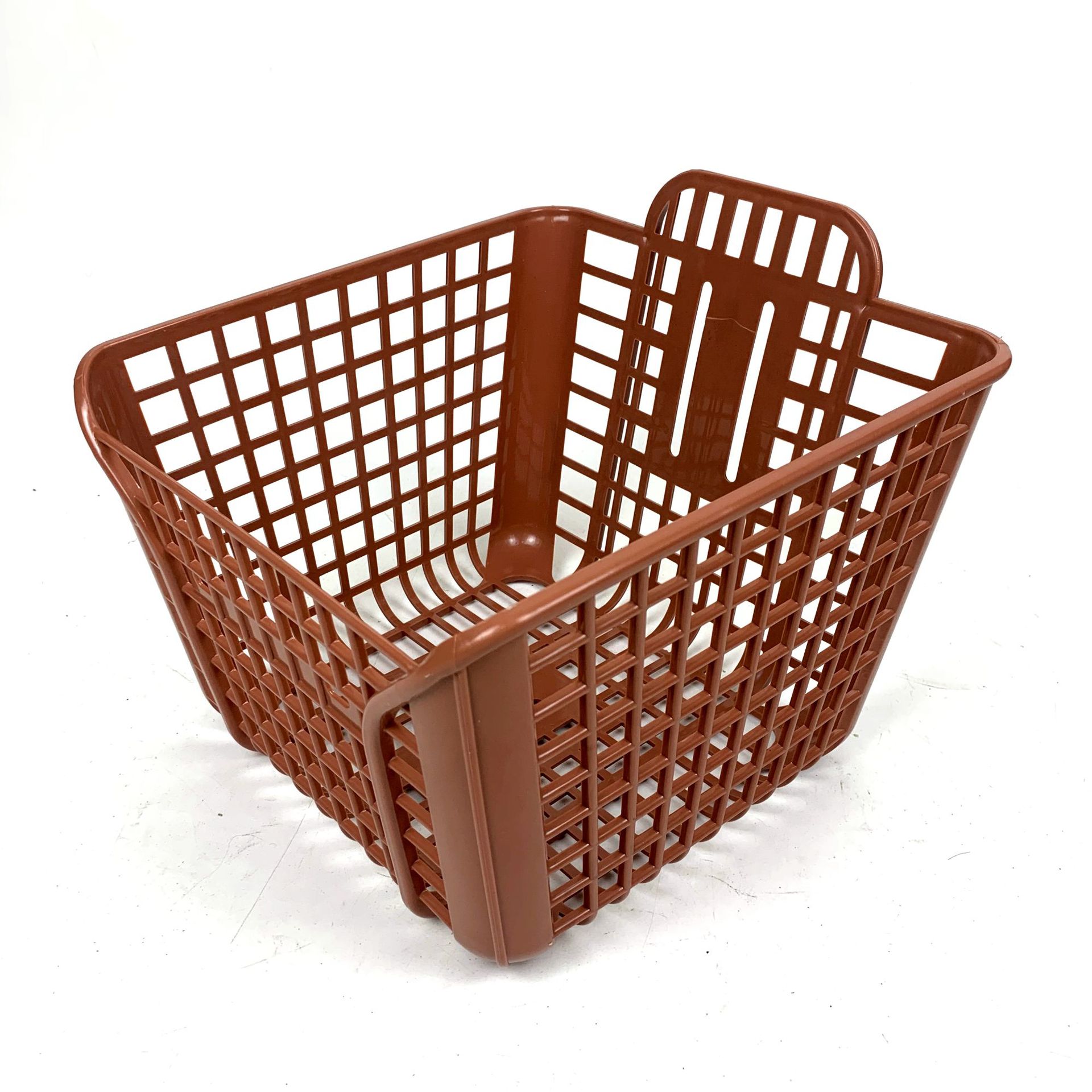 自行车车篮车筐折叠自行车电动车塑料前挂篓挂筐挂篮自行车配件