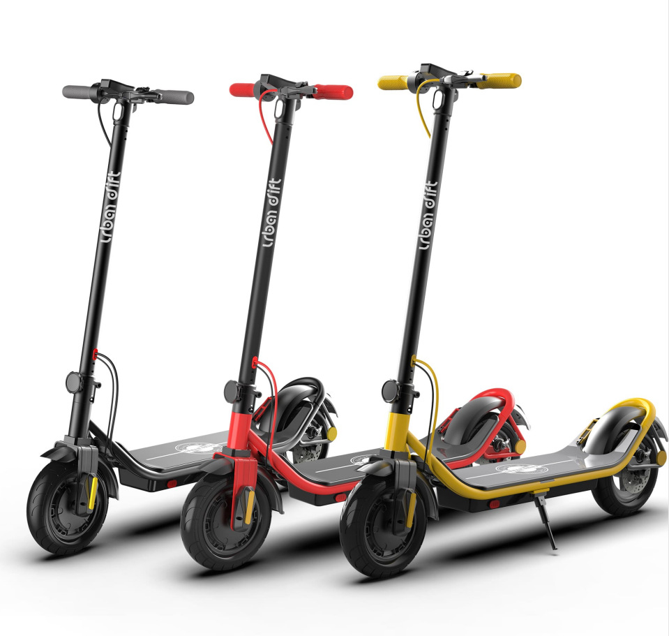 urban drift海外仓滑板车10寸折叠电动滑板车折叠电动滑板代步车