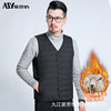 Middle and old age wool Vest waistcoat Autumn and winter thickening Warm cotton vest dad Middle and old age wool Vest waistcoat Autumn and winter thickening Warm cotton vest dad
