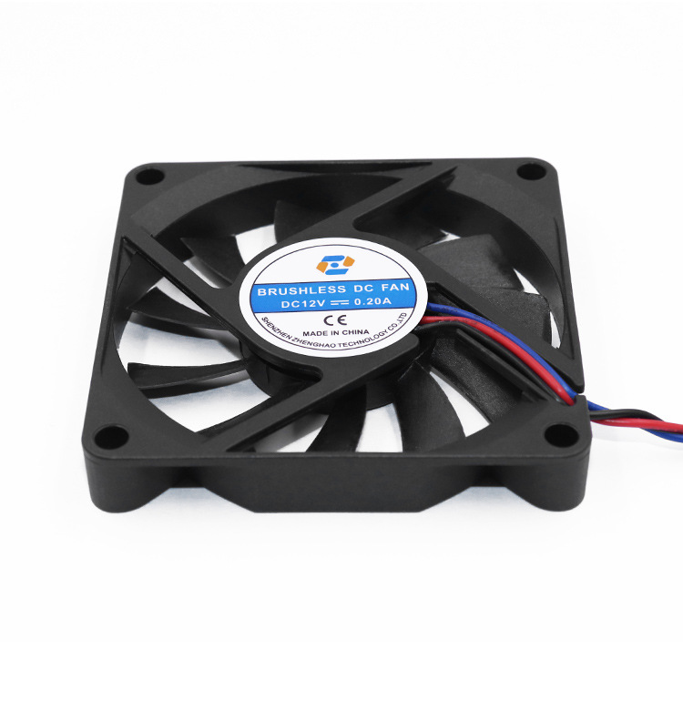 正晧7010方框散热风扇微型静音风扇高速直流小风机5v12v24v直销