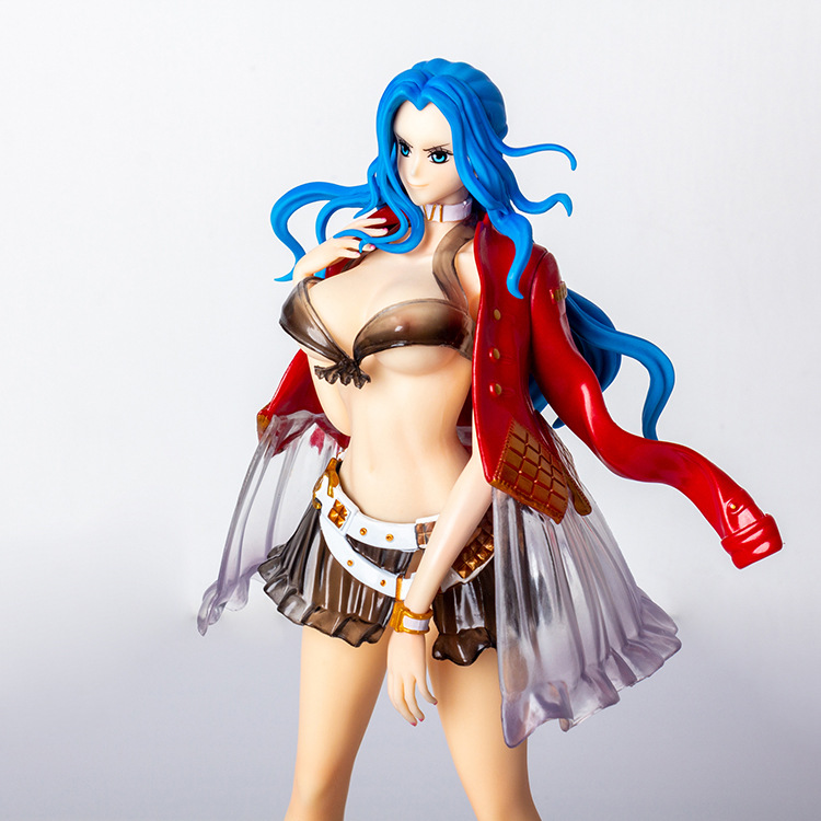 海贼王 gk 潮牌薇薇 微微公主 泳装美少女 盒装公仔 手办模型摆件