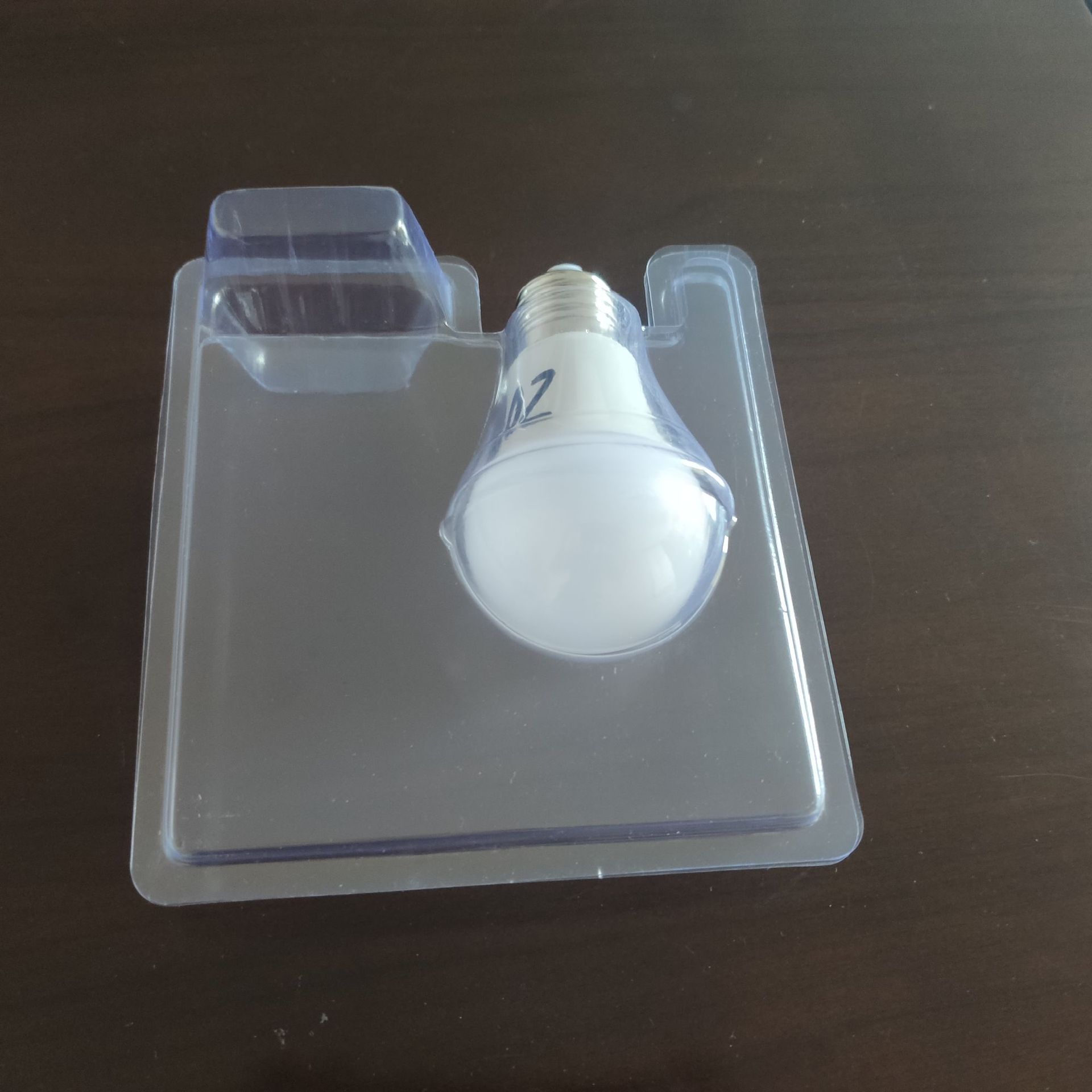 led灯泡pvc透明对折泡壳吸塑塑料盒包装支持加工定制-阿里巴巴