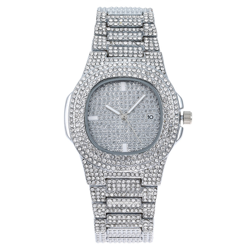 Foreign Trade Hot Sale Top-Selling Product Fashion Diamond Starry Calendar Women's Watch Women's Watch Quartz Watch Women's Watch