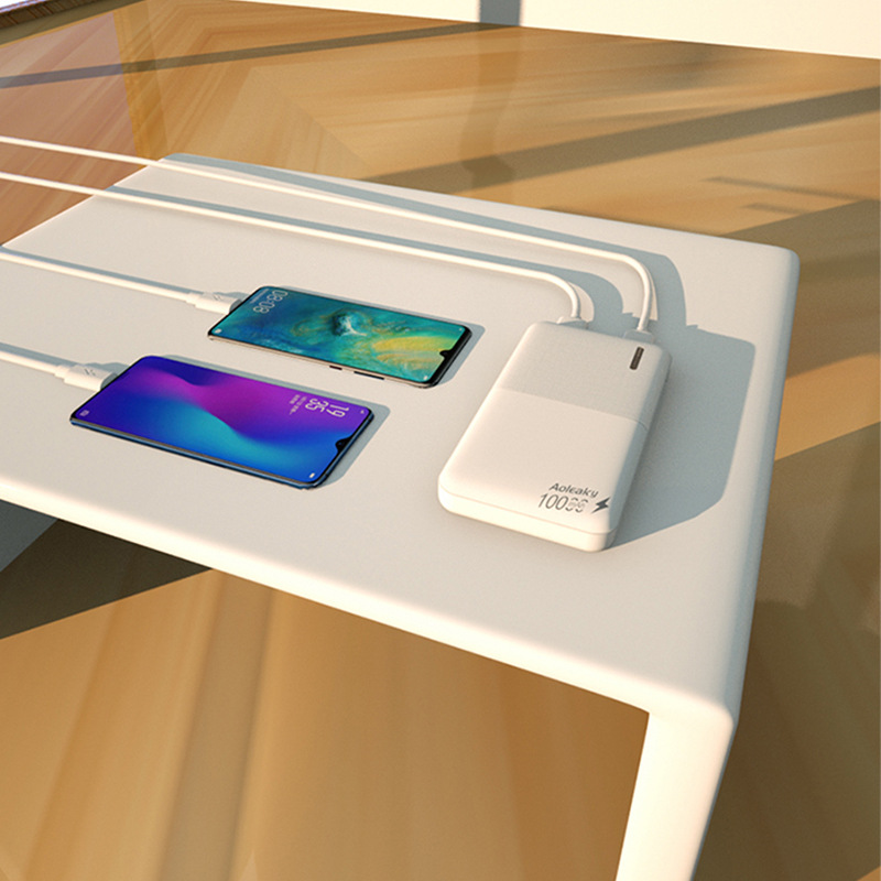 奥力科801移动电源 双usb快速充电10000毫安大电流便携充电宝批发