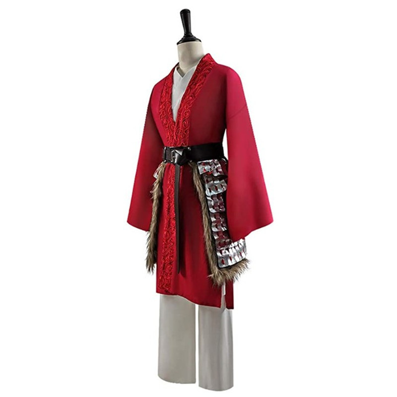 外贸欧美爆款女装花木兰服饰儿童舞蹈演出服cosplay服装表演服