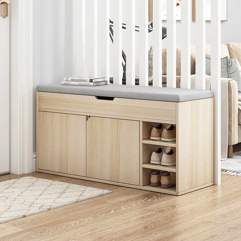 换鞋凳家用门口鞋柜储物现代简约多层收纳靴子可坐穿鞋凳一体鞋架