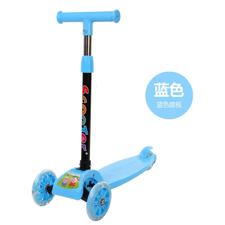 Children's Scooter Folding High Scooter 2-8 Years Old Luge Gift Supply Walker