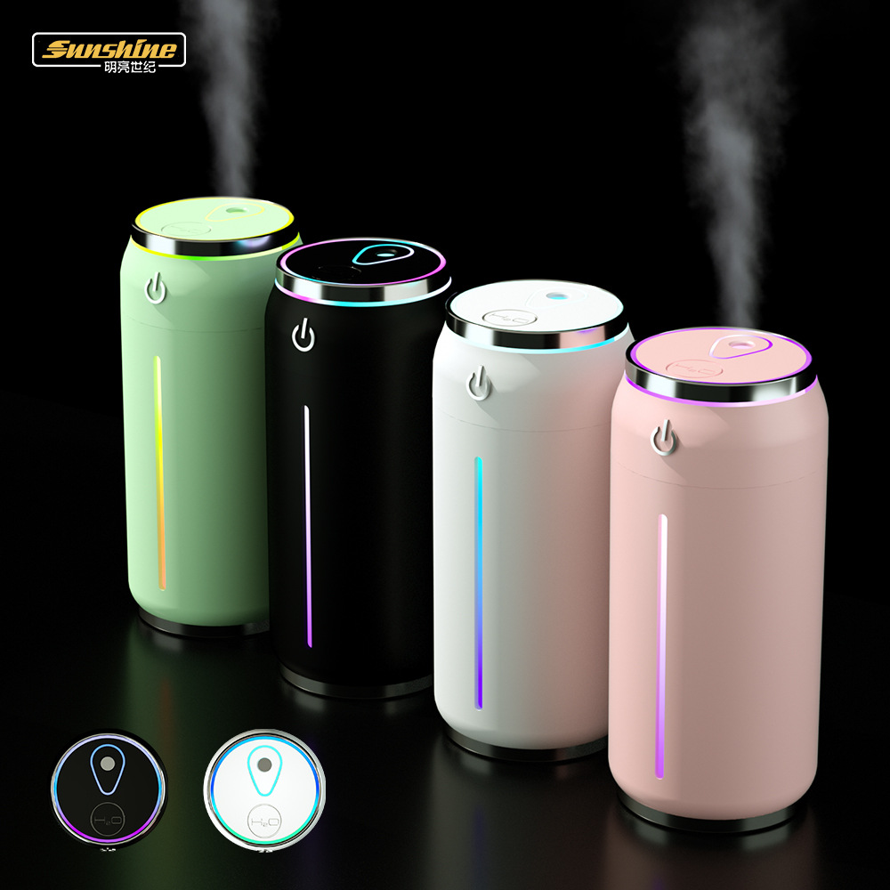 Cool Can Humidifier Cans USB Car Aromatherapy Household Hydrating Mini Air Purifier Air Humidifier