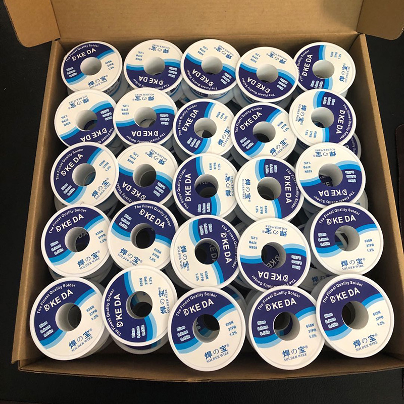 工厂定制松香焊锡丝03.0.4.0.5.0.6低熔点锡丝手机维修焊接线批发