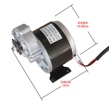 羚鹰电动车游乐设备农用机械永磁有刷减速电机MY1016Z12V250W